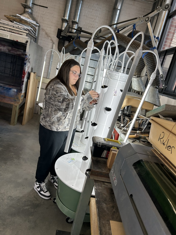 CMS Greenhouse Management planting tower gardens
