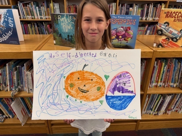 Self Directed Learners - McConnellsville Student Council member students with their posters