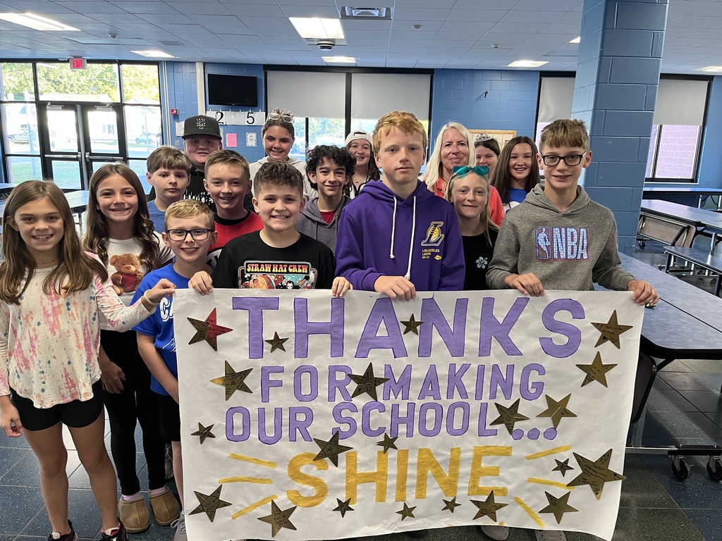Custodians and Students with Banner
