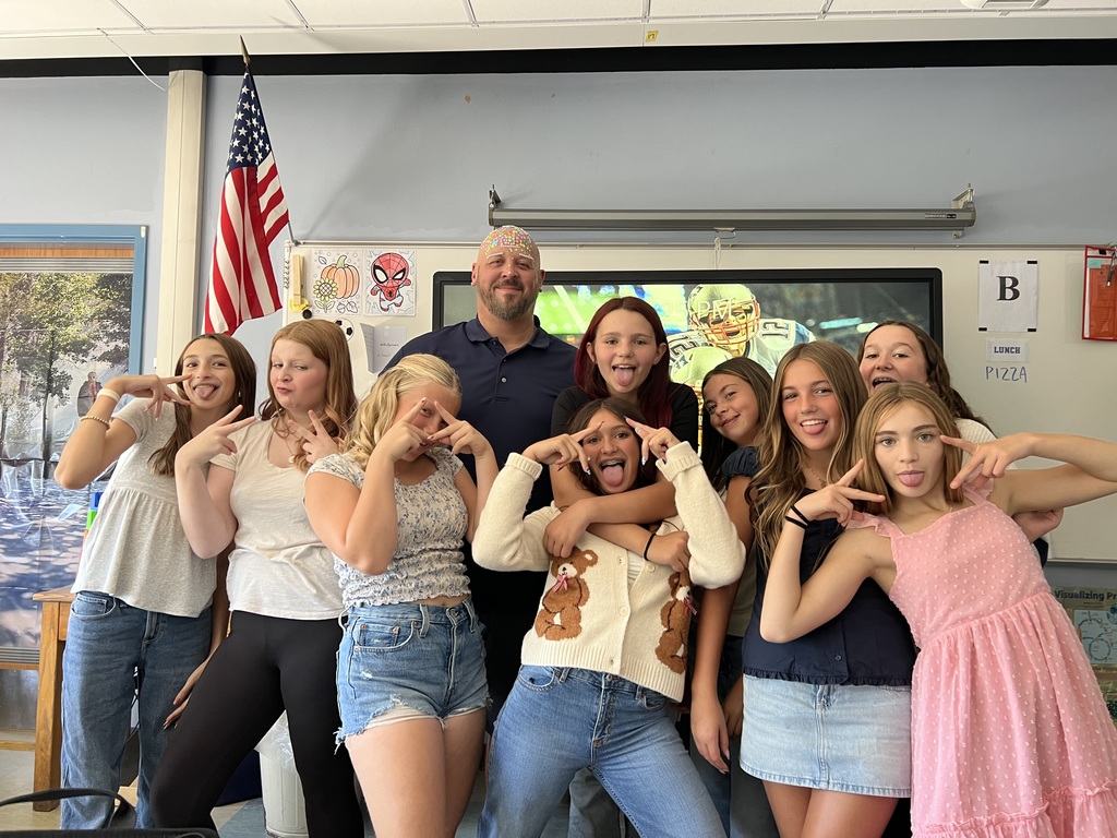 Dr. Goff with students