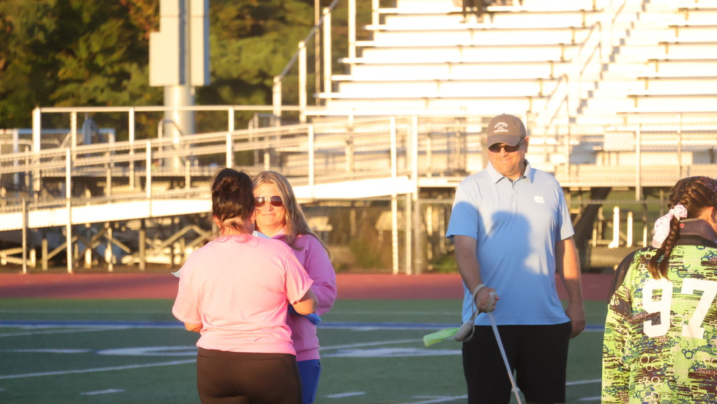 Field Hockey Coach McPheron Recognition and Pink Out Night