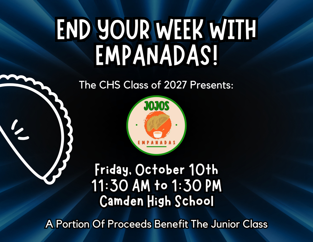 Empanada Day at CHS Friday 10/10 11:30 to 1:30