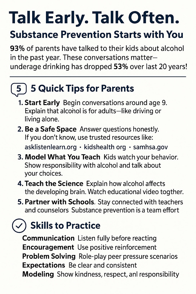 October is Substance Use Prevention Month
