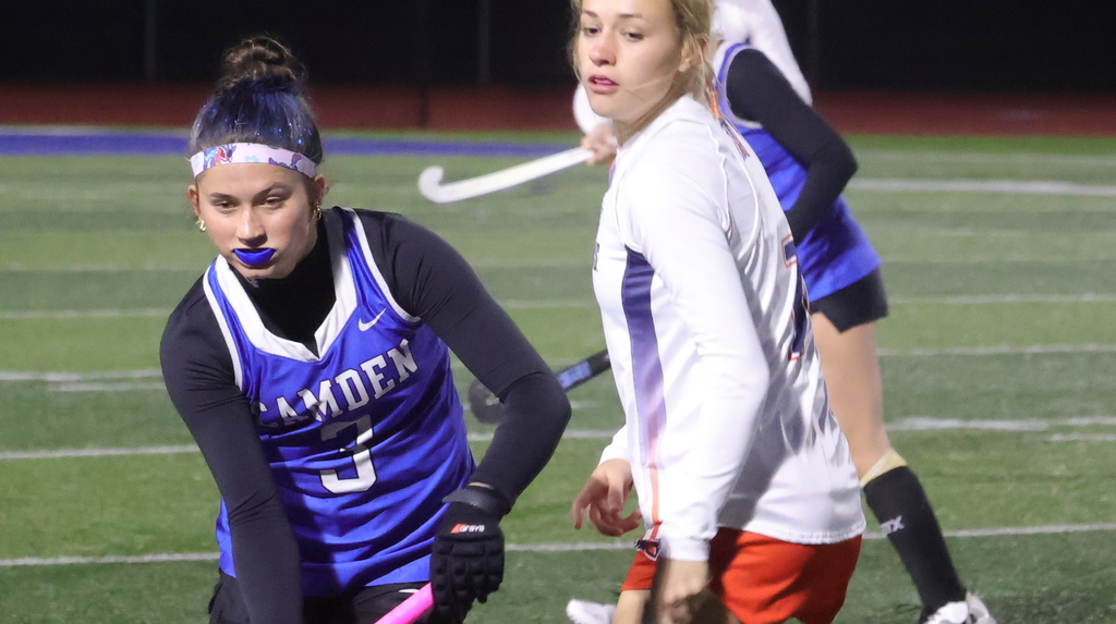 SECTION III FIELD HOCKEY CAMDEN VS ESM, CAMDEN WON THEIR QUARTERFINAL 5-0