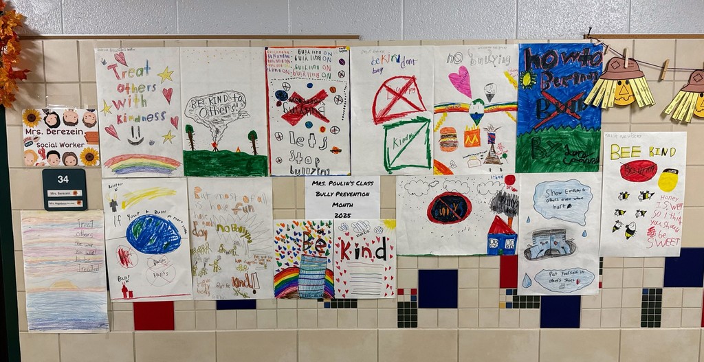 Bullying Prevention Month Posters at CES