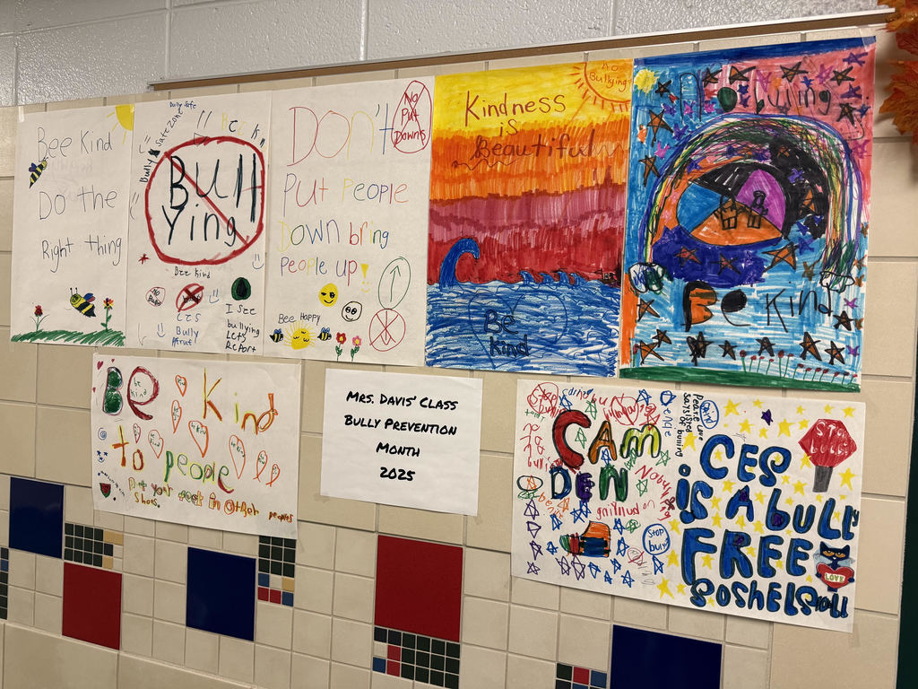 Bullying Prevention Month Posters at CES