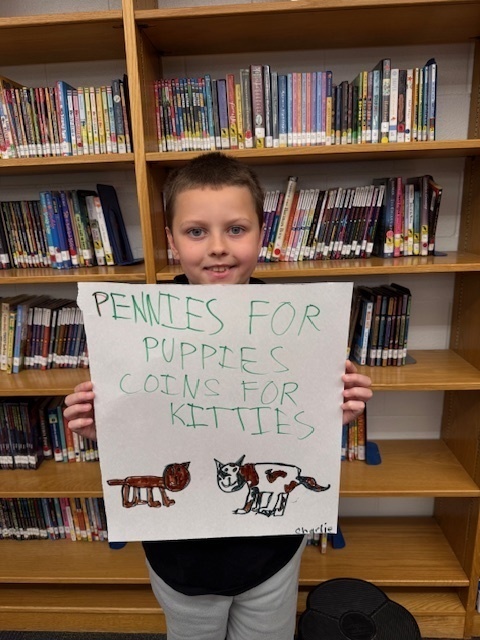 Pennies for Puppies/Coins for Kitties From Oct 27 to Nov 7