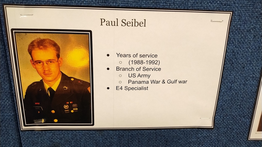 Veterans Day Display