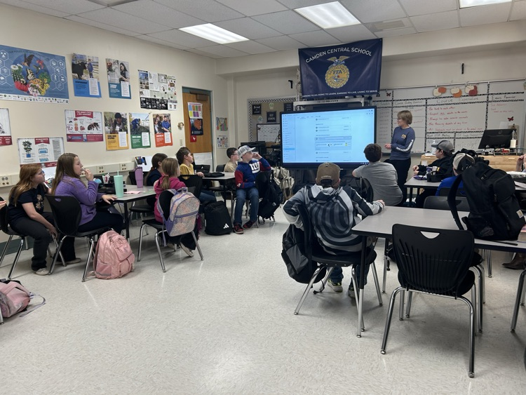 Alexis Albrecht leading the CMS FFA Meeting