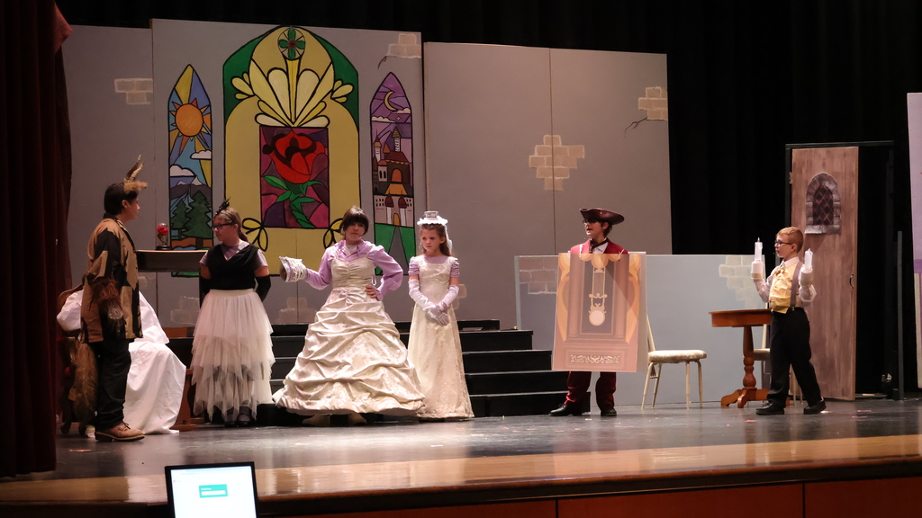 Beauty and the Beast Rehearsal