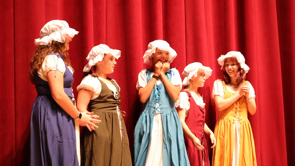 Beauty and the Beast Rehearsal