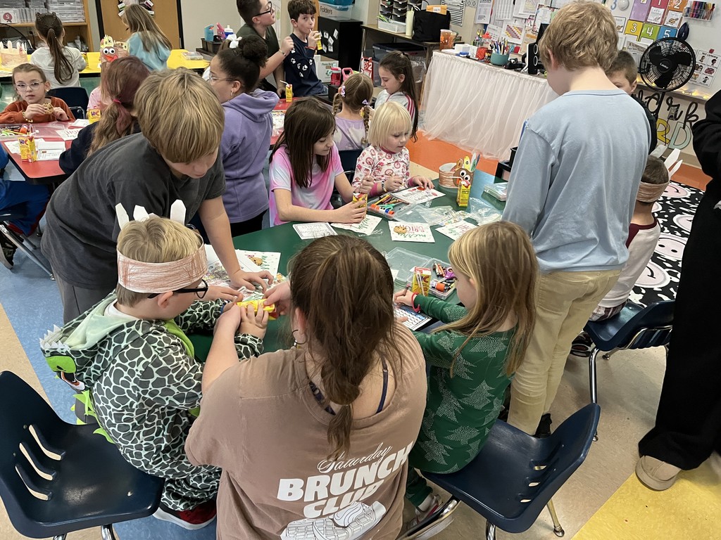 Friends giving Between Riegler and Poulin Classes