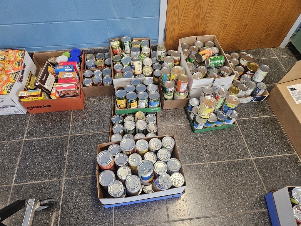 CMS Food Drive Items