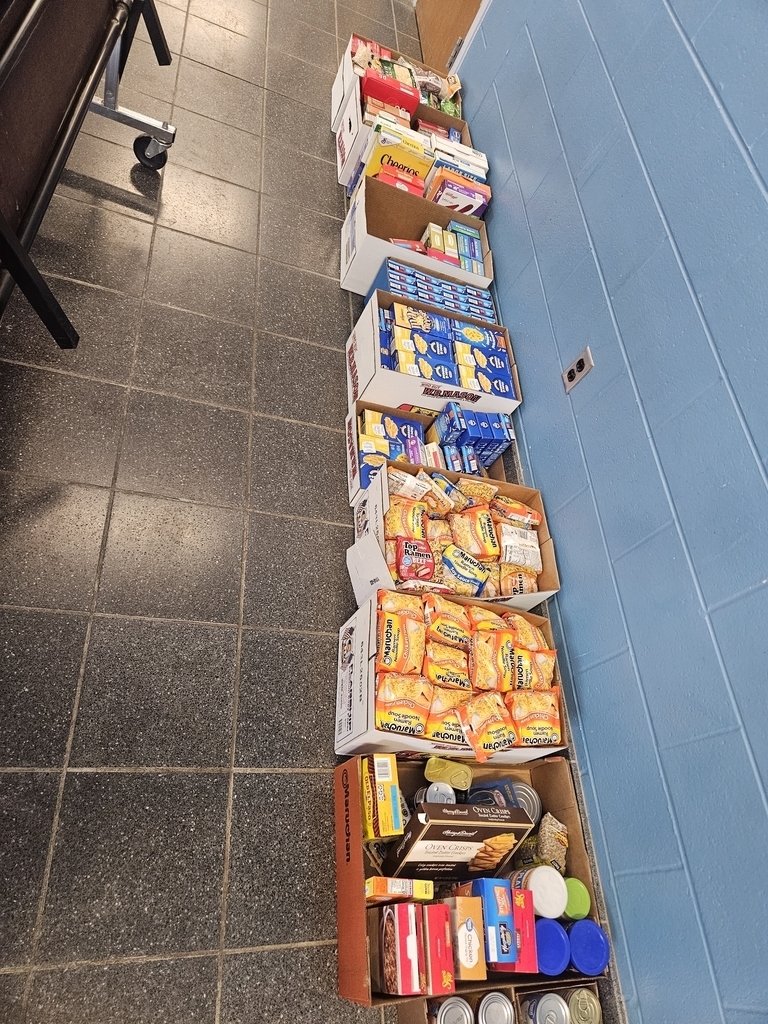 CMS Food Drive Items