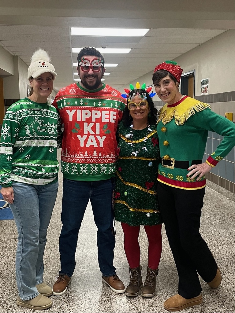 Betsy, Mr. Noyes, Shannon, and Tricia