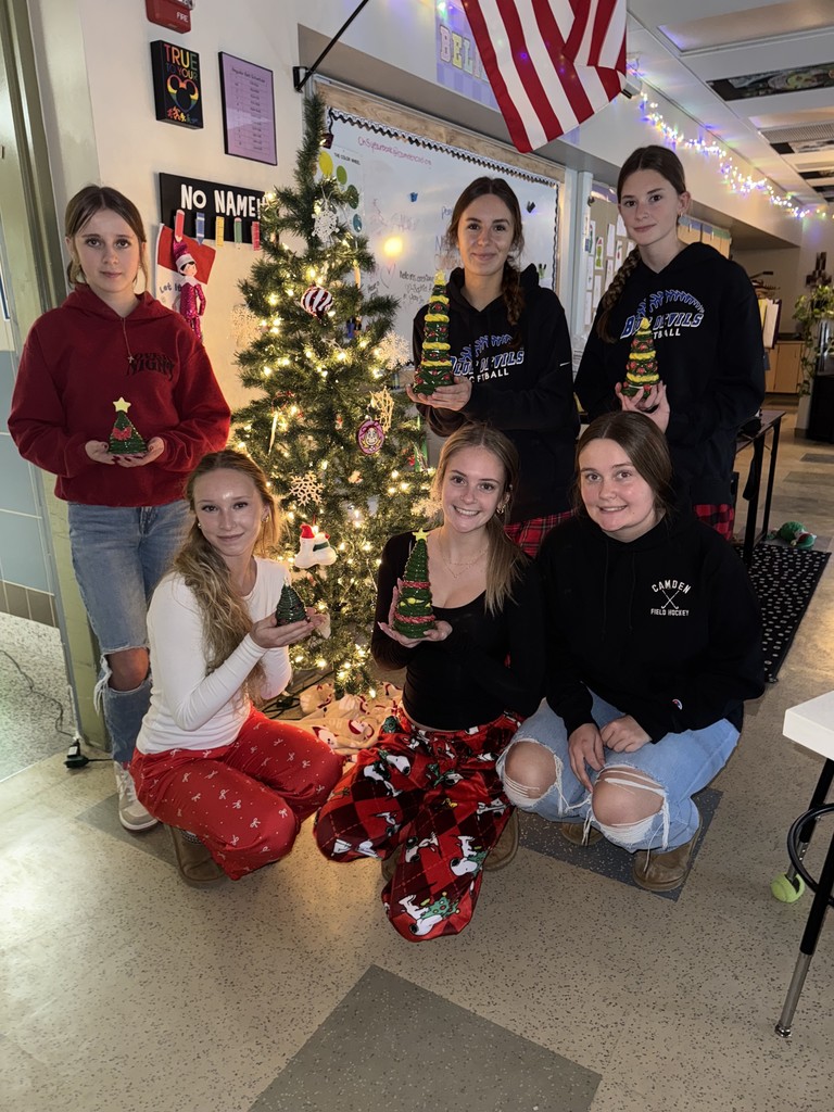 Ceramics Class Christmas Trees