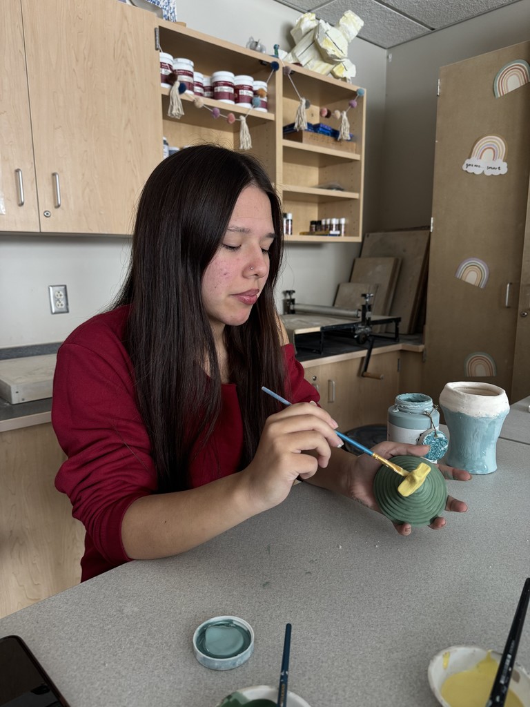 Ceramics Class Christmas Trees