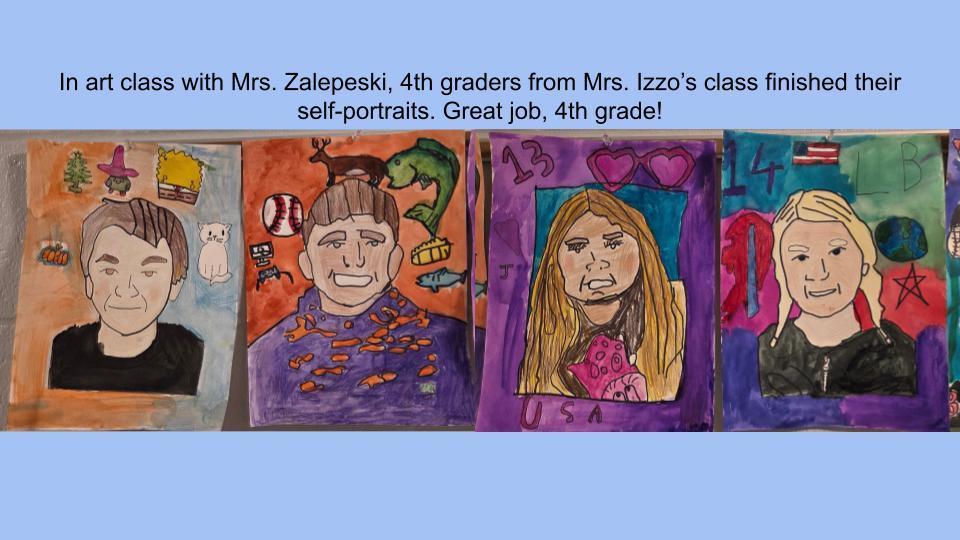 Izzo's self-portraits