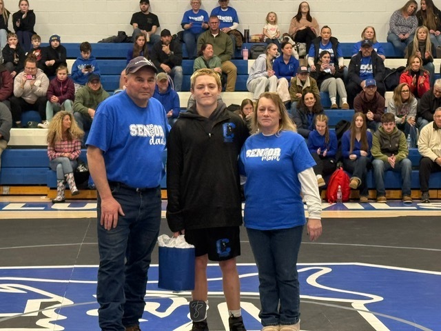 Camden Wrestling Senior Night