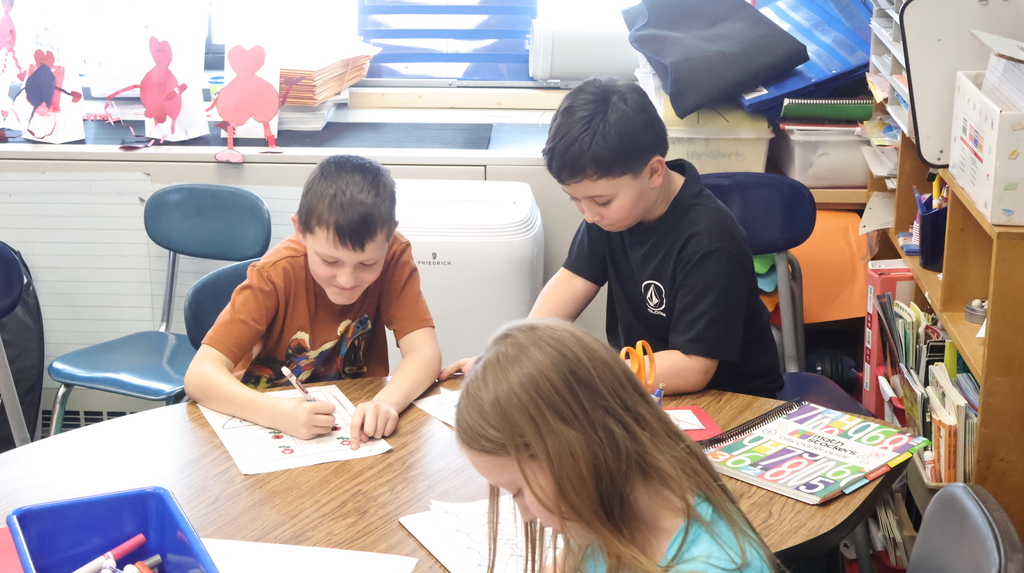 Valentine's Cards in Kuc's Class at CES