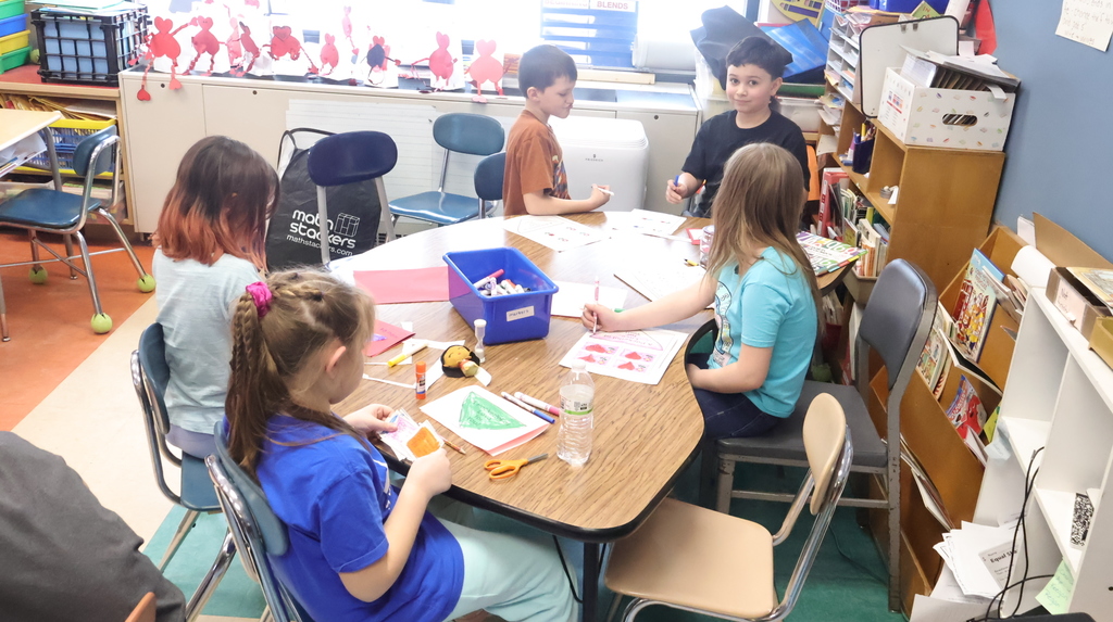 Valentine's Cards in Kuc's Class at CES