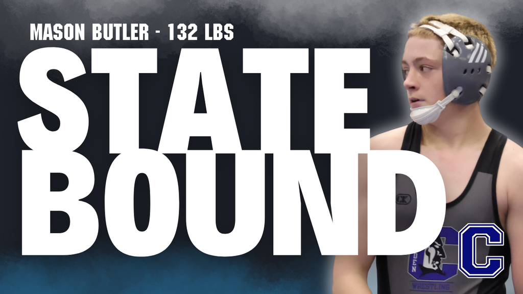 Mason Butler - 132 LBS headed to states