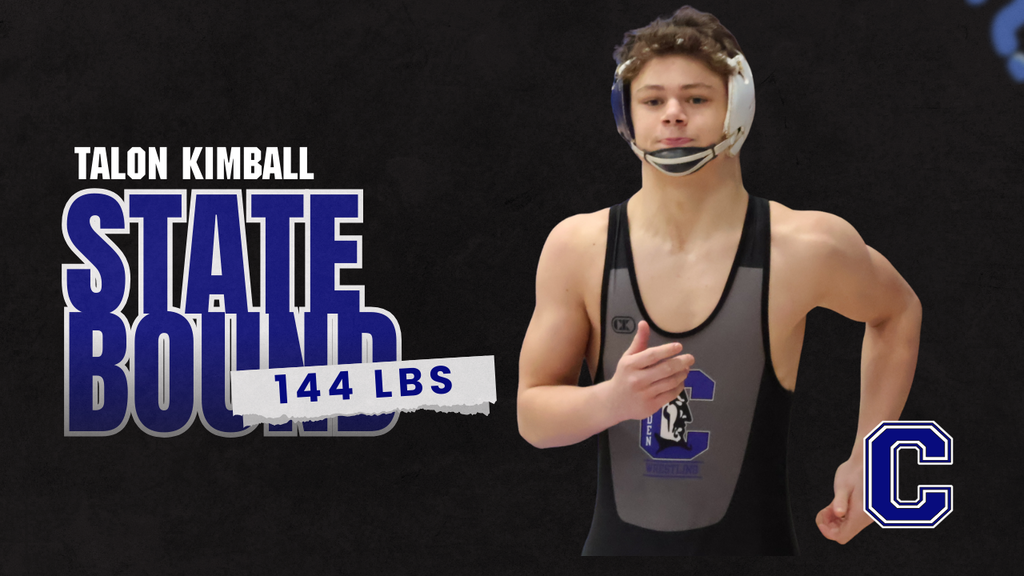Talon Kimball 144 lbs - headed to states