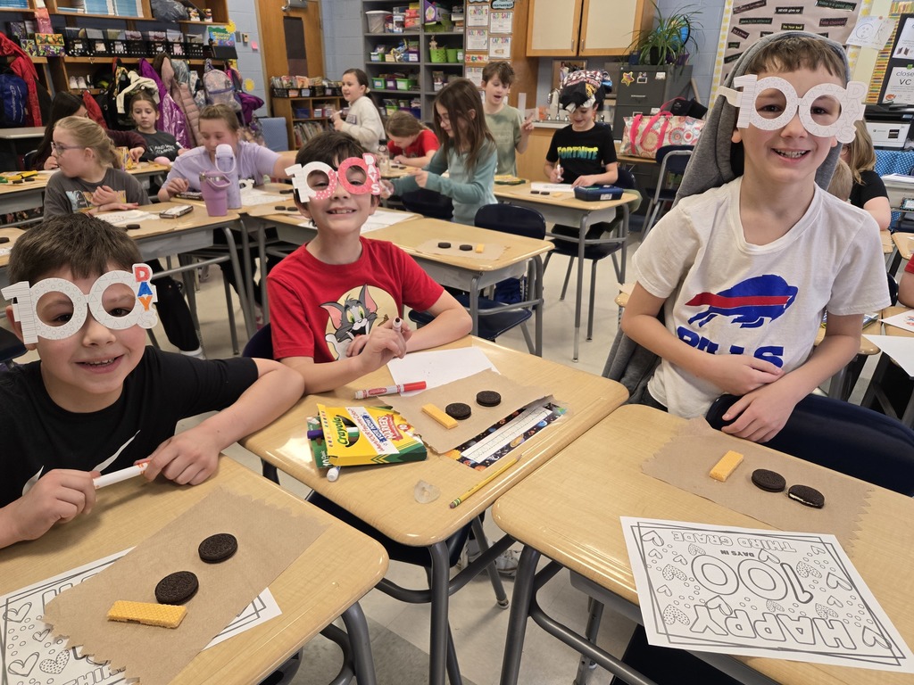 Mitchell's Class Celebrating 100 Days