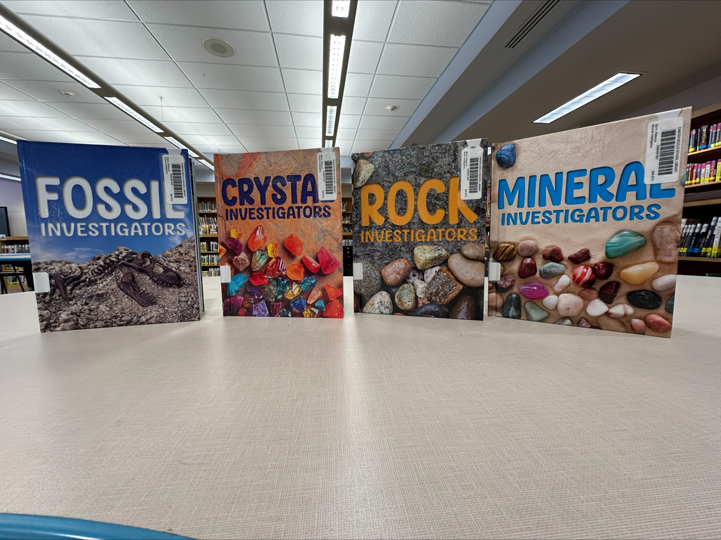 New books: Fossil Investigators, Crystal Investigators, Rock investigators, and Mineral Investigators