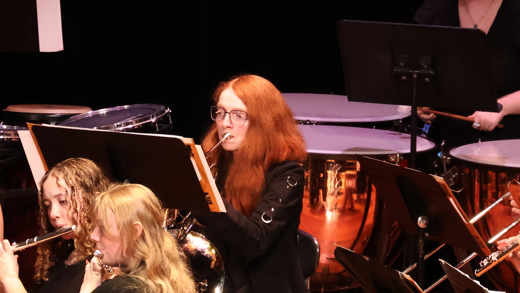 A Brass Player from the CHS Concert Band