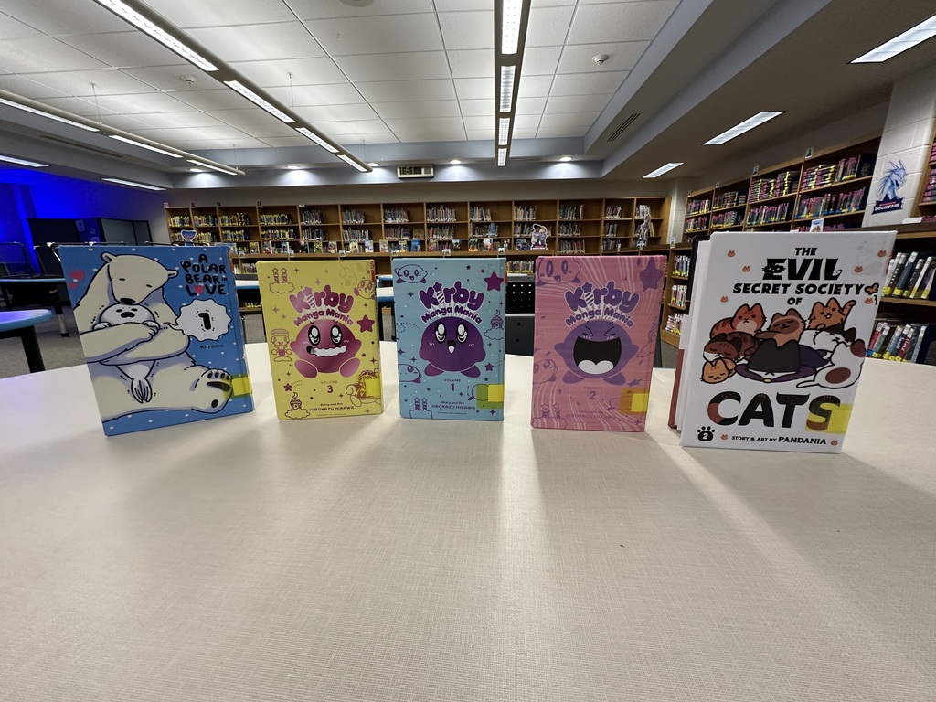 New manga in our library