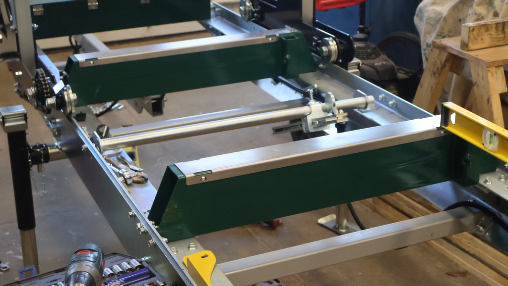 Section of Machine Being Built in CHS Tech Room