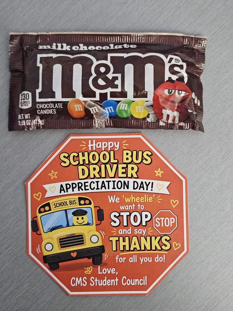Bus Driver Appreciation at CMS