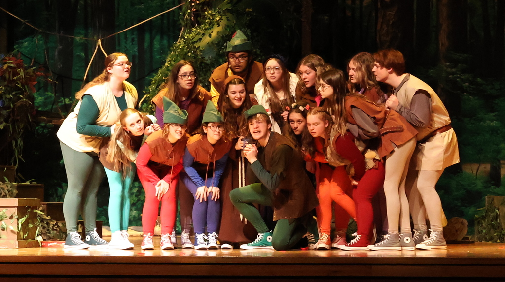 Group Photo of Robin Hood and his Merry Men