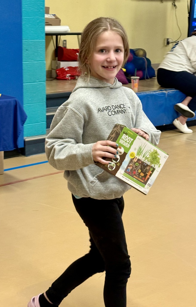 Student at Book Bingo