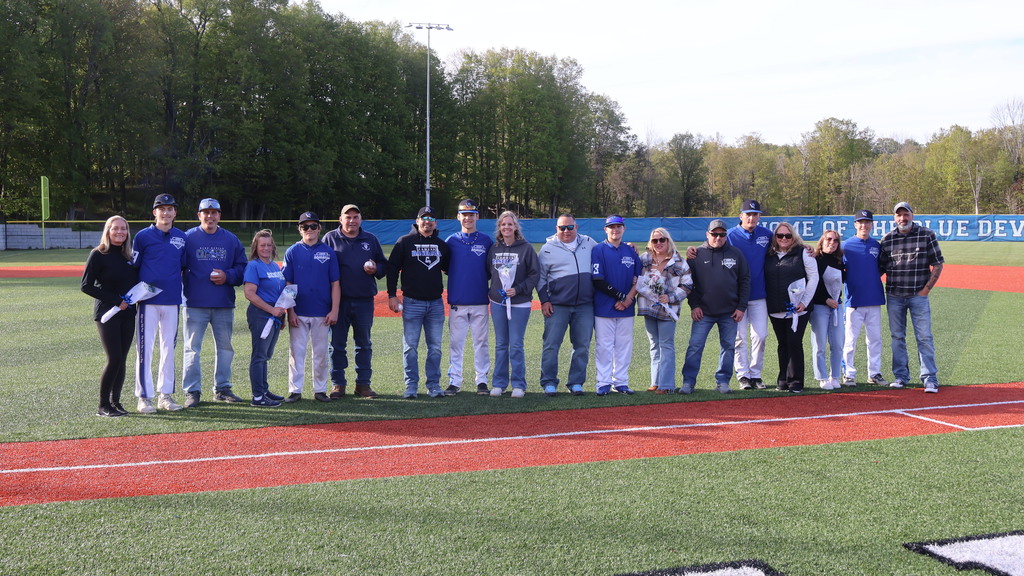 Baseball Senior Night - Class of 2026 Group Photo