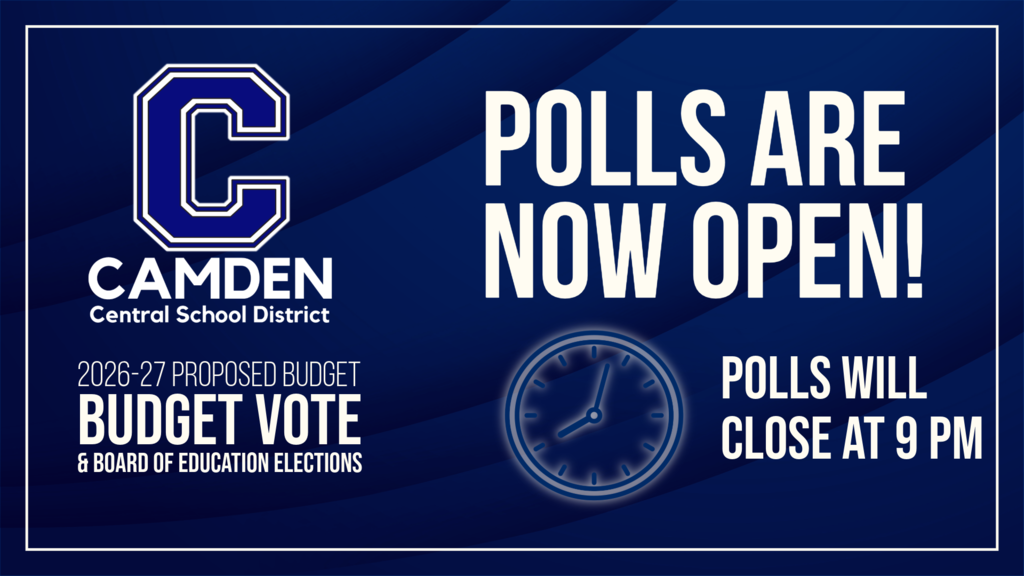 Polls are Now Open
