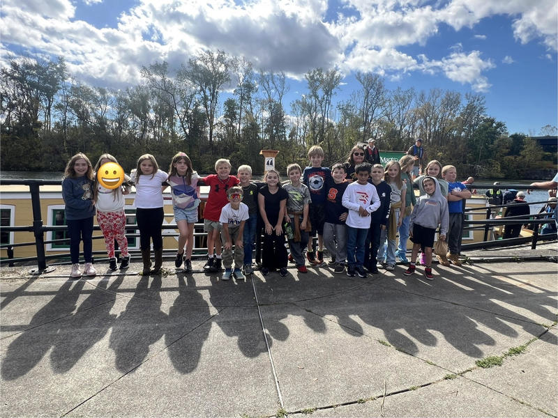 4th Grade Students at the Erie Canal Bicentennial