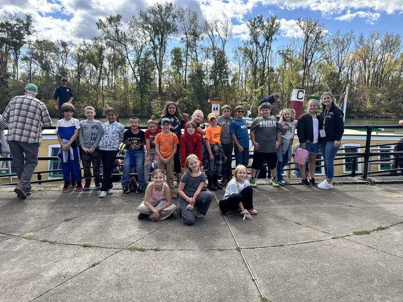 4th Grade Students at the Erie Canal Bicentennial