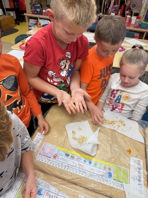 CES Second Grade Classes Pumpkin Activity