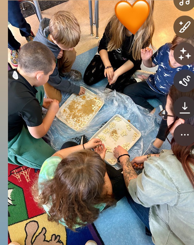 CES Second Grade Classes Pumpkin Activity