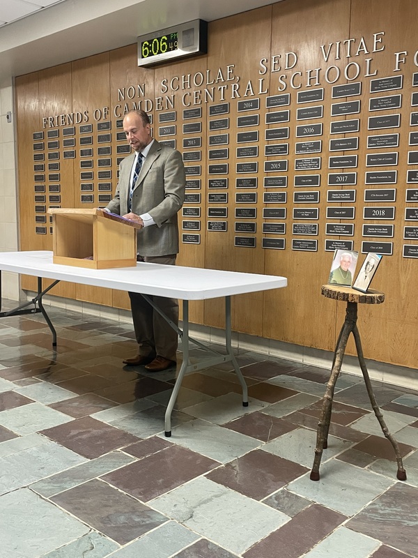 Friends of Camden Central School Plaque Dedication Ceremony