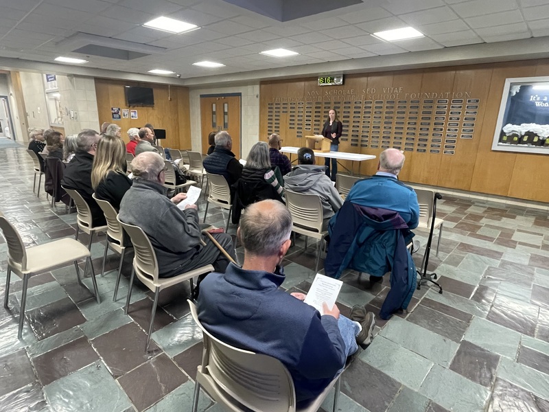 Friends of Camden Central School Plaque Dedication Ceremony