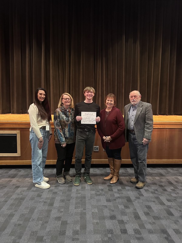 Shakespeare Competition - Gage with Judges