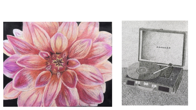 Artwork created by Camden High School Junior Lynzee Szczesniak