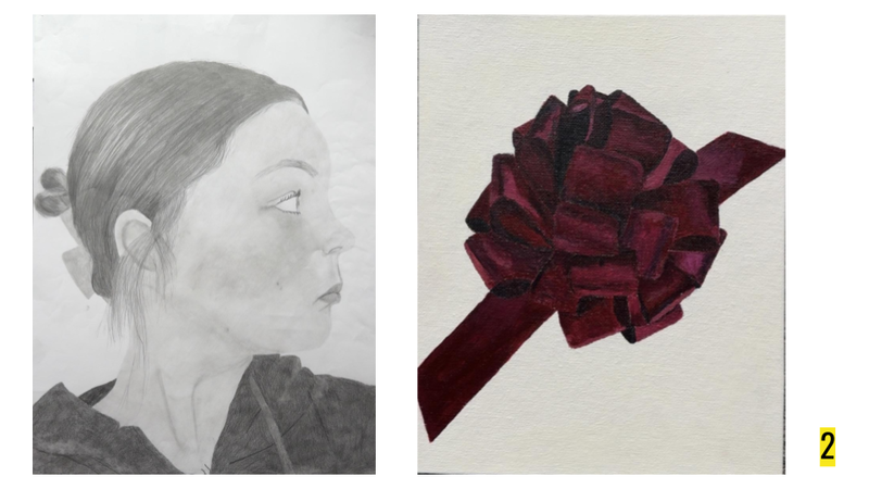 Artwork created by Camden High School Junior Lynzee Szczesniak