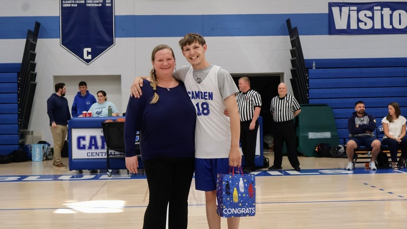 David with Mom