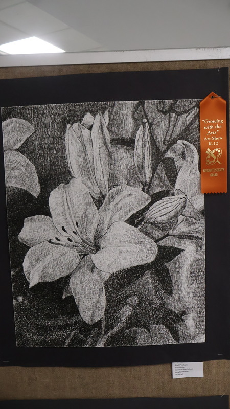 The Superintendent's Award Winning Drawing by Tori Perham