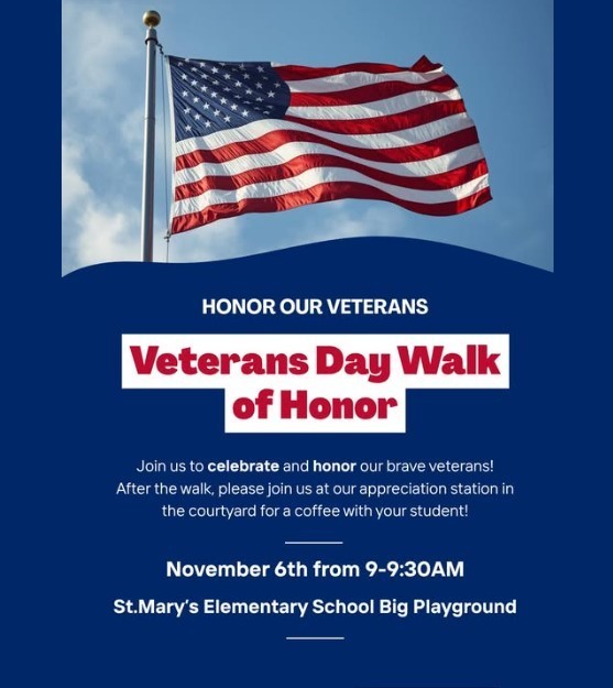 veterans walk