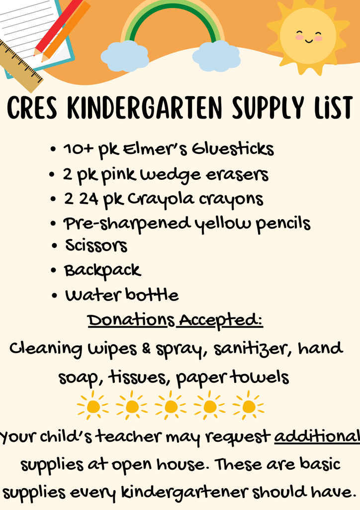 Supply Lists